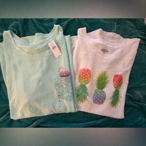 SOLD.  2 Old Navy Summer T-shirts Sz. L NWOT